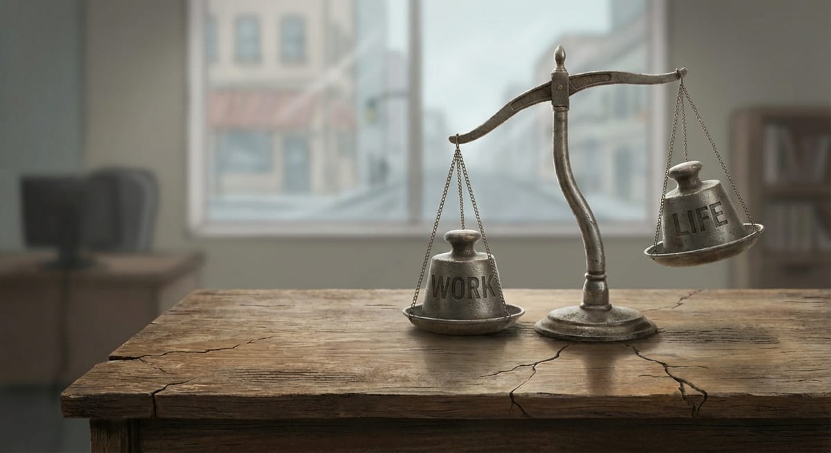 Screw work-life balance