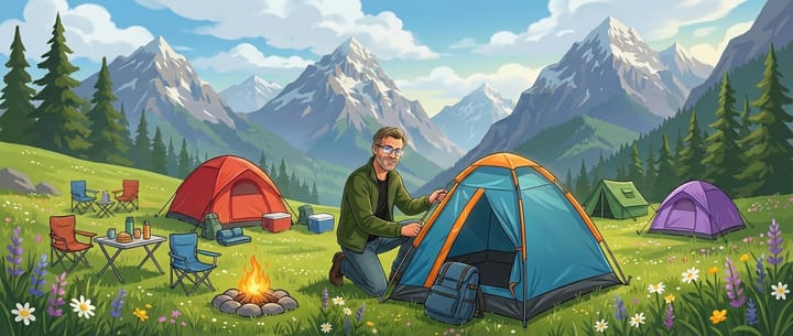 Hosting explained: it's just camping